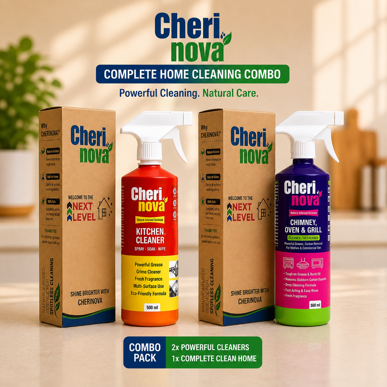 Kitchen & Chimney Care Kit (500ml)