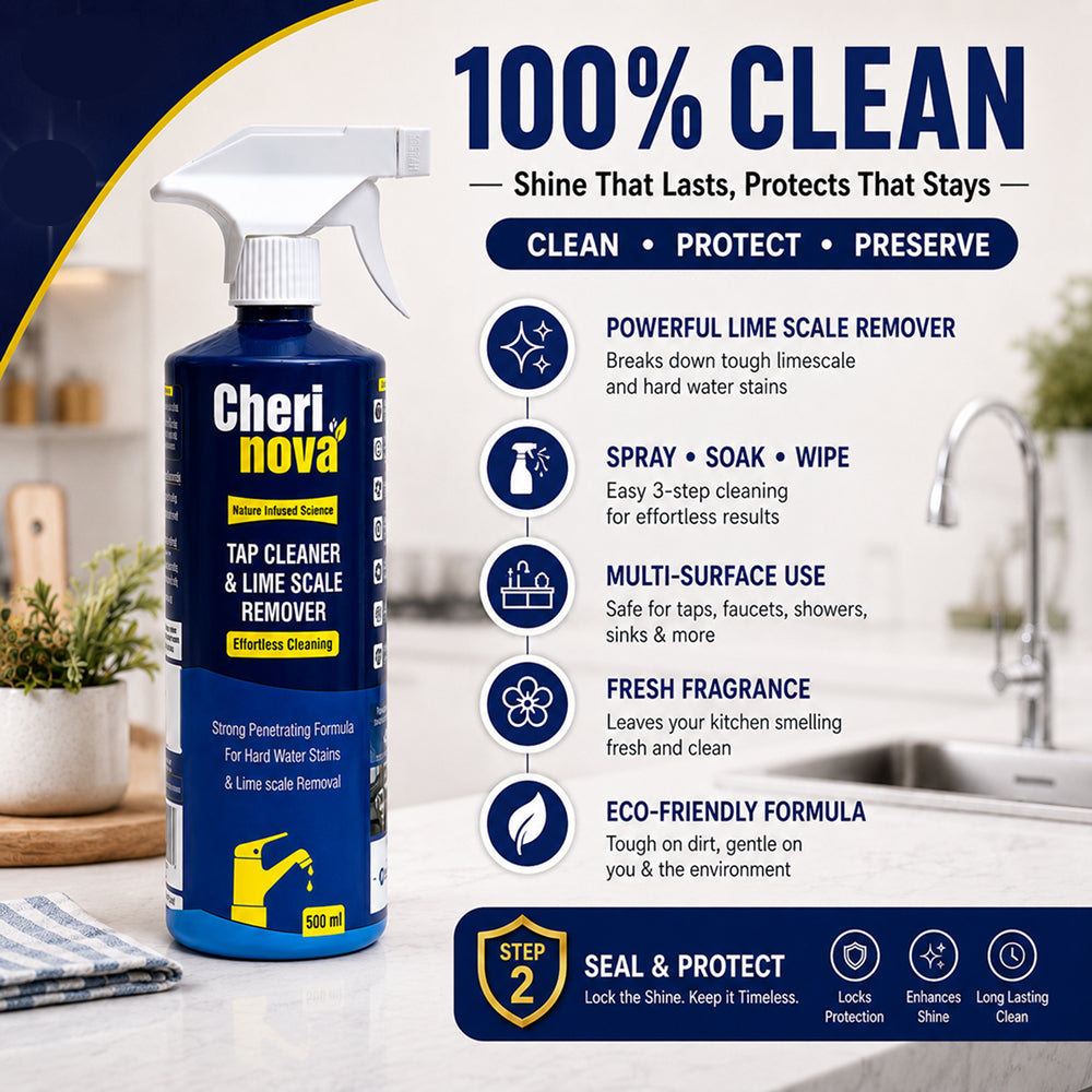 Tap Cleaner & Lime Scale Remover (500ml)