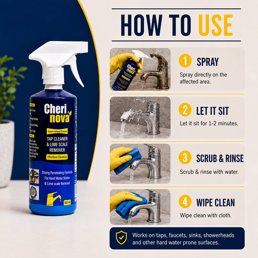 Tap Cleaner & Lime Scale Remover (500ml)